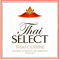 Thai Select Award for Thai Cuisine awarded by the Ministry of Commerce, Thailand